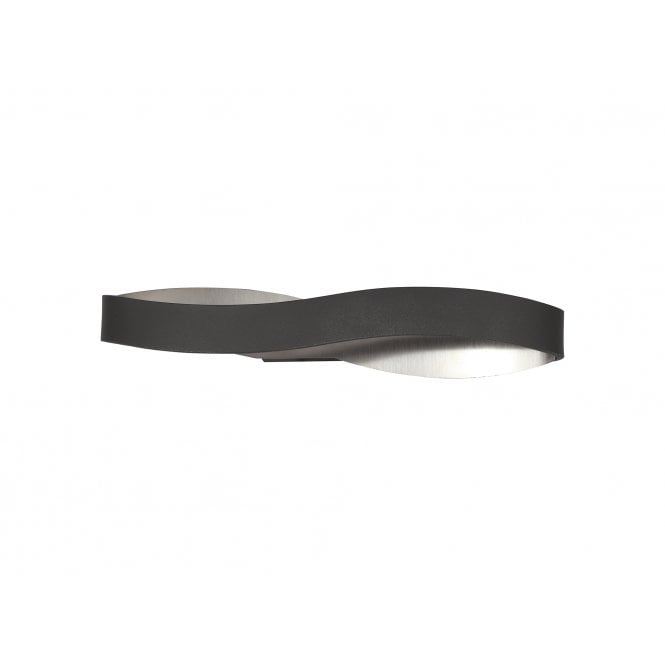TIDE LED Wall Light Anthracite and Satin Nickel with 3 year warranty