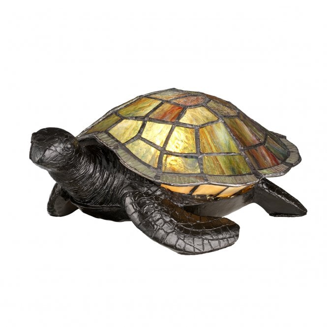 TIFFANY Animal Lamps Sawback Turtle Tiffany Lamp