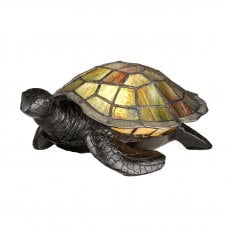 TIFFANY Animal Lamps Sawback Turtle Tiffany Lamp