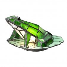 Frog Tiffany Table Lamp