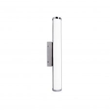 TITO large polished chrome LED tubular bathroom wall light with 3 year warranty