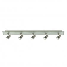 TOP HAT ceiling spotlight bar 5 spots