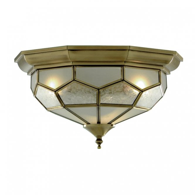 TRADITIONAL flush ceiling light for low ceilings