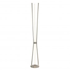 TRIPOD Led 3 Light Floor Lamp Satin Nickel