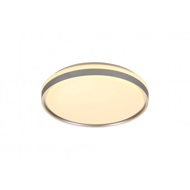 UFO 24W LED Ceiling Light 3 Step-Dimmable IP44 Silver/White Acrylic with 3 year warranty