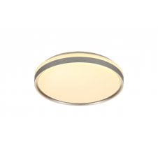 24W LED Ceiling Light 3 Step-Dim IP44 Silver