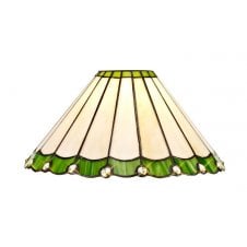 Tiffany easy fit shade in cream and green