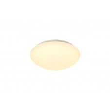 18W LED Ceiling Light IP44 White/Frosted Glass