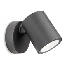 graphite LED outdoor wall light 