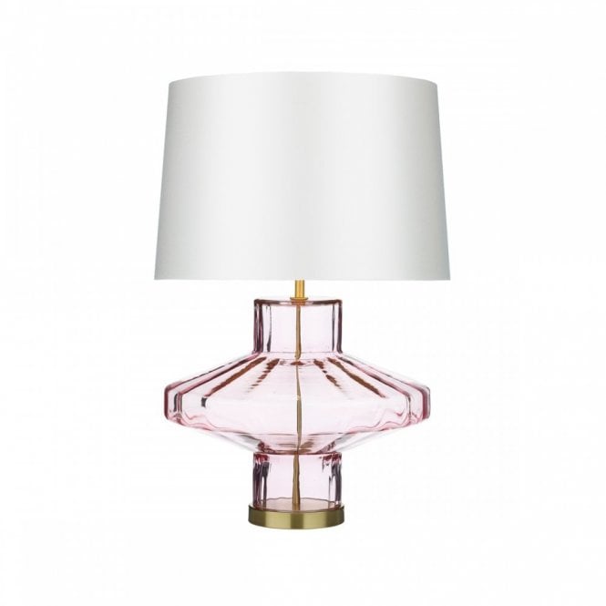 Vienna Table Lamp in Rosebud Pink (Base Only)