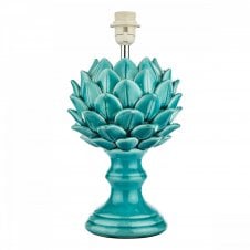 VIOLETTA Table Lamp in Blue Ceramic (Base Only)