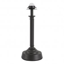 Virgil Rechargeable LED Table Lamp in Matte Black (Base Only)