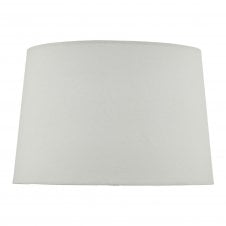 IVORY Linen Tapered Drum Lamp Shade