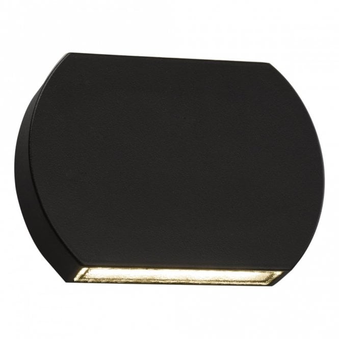 VULCAN dual lit LED outdoor wall washer in dark matte grey