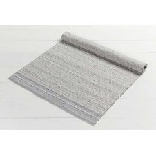 WALTON & CO DIAMOND Weave Stripe Rug In Grey
