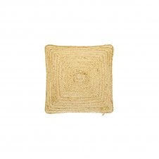 WALTON & CO JUTE HANDWOVEN Feather Filled Cushion