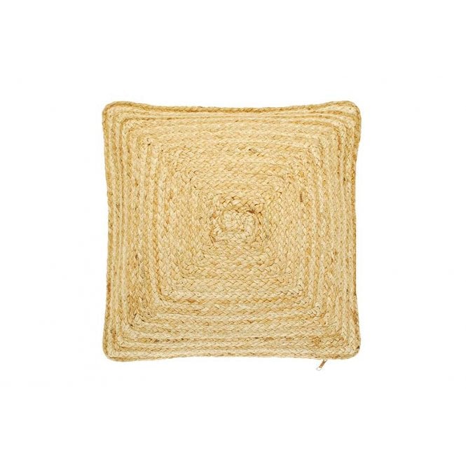  JUTE HANDWOVEN Feather Filled Cushion