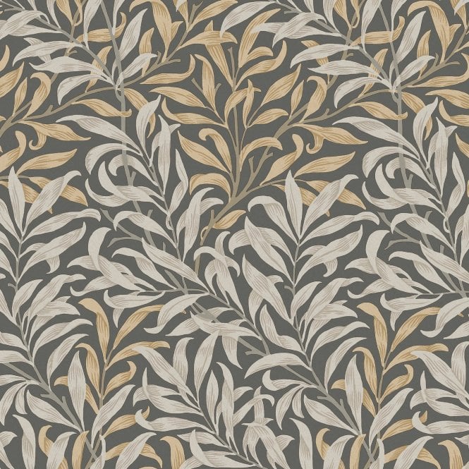 Willow Bough Charcoal Grey Wallpaper
