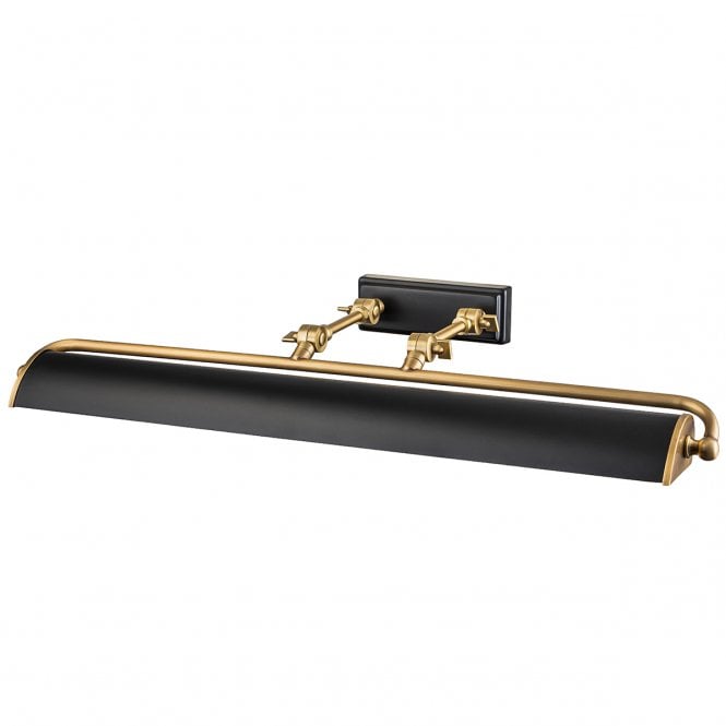 Winchfield 4lt Large Matte Black Picture Light
