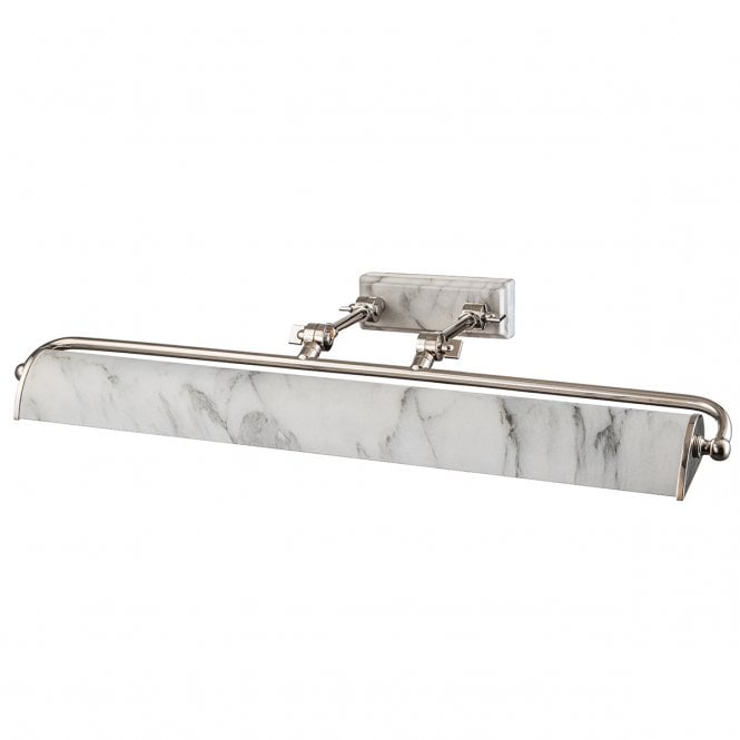 Winchfield 4lt Large White Marble Picture Light