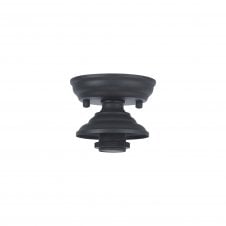 WINSLET Flush Ceiling Fitting | 1 x E27 | Graphite