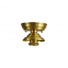 WINSLET Flush Ceiling Fitting | 1 x E27 | Satin Gold