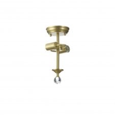 WINSLET Semi Flush Ceiling Fitting | 2 x E27 | Satin Gold