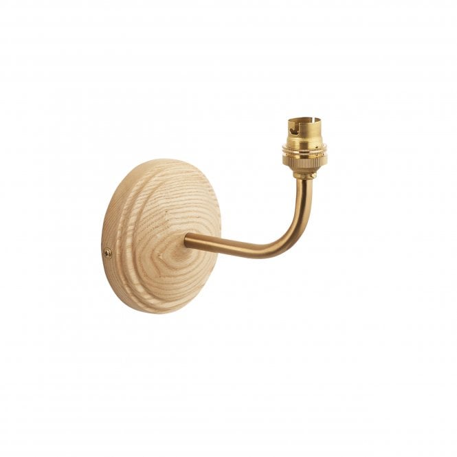 Wood Arc Wall Light (Fitting Only)