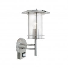 YORK PIR 1lt wall IP44 60W PIR