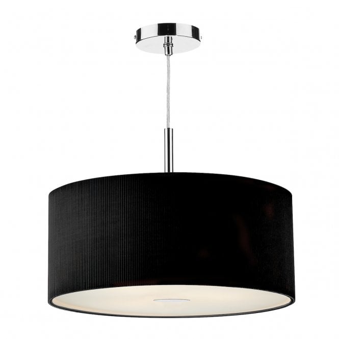 ZARAGOZA medium black ceiling pendant shade (60cms)