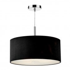 Black Drum Ceiling Pendant Light