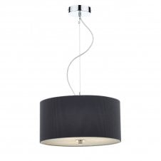ZARAGOZA small 3 light grey ceiling pendant (40cms)