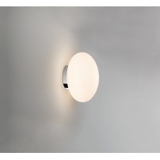 White Bathroom Wall Light