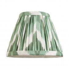 green zigzag pattern lampshade