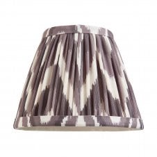 grey zigzag pattern lampshade