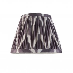 Zigzag 20cm Tapered Shade in Pearl Grey
