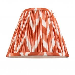 Zigzag 25cm Tapered Shade in Apricot