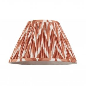 Zigzag 30cm Tapered Shade in Apricot
