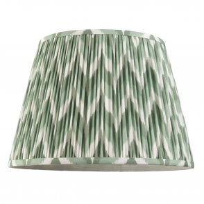 Zigzag 40cm Tapered Shade in Cotswold Green