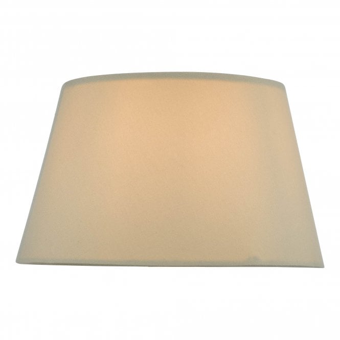 Zira Faux Silk Candle Clip Shade in Taupe - 18cm