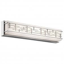 ZOLON linear geometric style LED bathroom wall light (large)