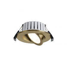 brass adjustable recessed downlight